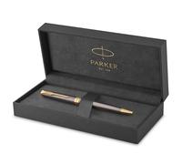 Parker Kugelschreiber Sonnet G.T. Grey Core Finish M, Schwar Geschenkbox