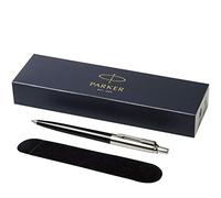 Parker - Stylo à bille Jotter avec pochette en velours dans un coffret cadeau - encre noire - noir
