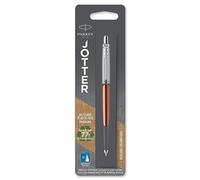 Parker stylo-bille Jotter Chelsea orange avec attributs chromés | Emballé sous blister