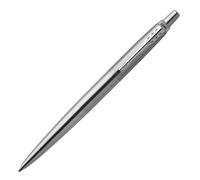 Parker Stylo bille Jotter Acier inoxydable, encre bleue, pointe moyenne