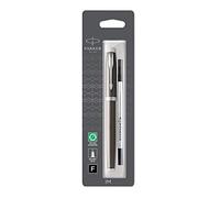Parker stylo roller IM | expresso foncé avec pointe fine et recharge d’encre noire | Emballé sous blister