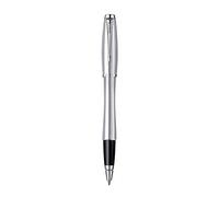 Parker Urban Classic Métro Métallique Stylo Roller Pointe Fine Attributs Chromés Acier