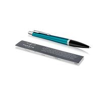 PARKER Urban Stylo à bille bleu vif avec pointe moyenne encre noire, coffret cadeau (1975428)