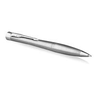 Parker Urban Twist stylo-bille | metro métallique avec finitions chrome | pointe moyenne et recharge d’encre bleue | coffret cadeau