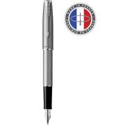 PARKER2146874 Stylo plume PARKER SONNET Essentials, acier inoxydable C.C.
