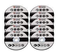 Parkside 297696 Lot de 10 disques à tronçonner de rechange pour meuleuse d'angle Parkside PWSA 12 Li A1 LIDL IAN