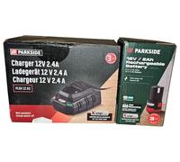 Parkside Batterie 2 Ah - PAPK 12 A1 avec chargeur (X-12-V Team)