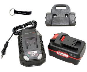 PARKSIDE® Batterie lithium-ion 20 V 4 Ah PAP 20 B3 avec chargeur 20 V 4,5 A PLG 20 C3 et support mural