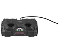 PARKSIDE® Chargeur double PDSLK 12 B2 (4,5 A) & 2 Batteries PAPK 12 A4 (2 Ah) - 12 V