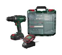 PARKSIDE® Kit perceuse-visseuse sans fil 20 V »PABS 20-Li I9«, avec batterie et chargeur.