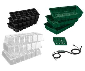PARKSIDE® Lot de 3 mini-serres à LED