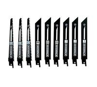 Parkside Lot de 9 lames de scie sauteuse PSSA 18 A1 - LIDL IAN 104447 - 3 x bois, 3 x métal, 3 x bimétal