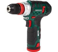 PARKSIDE® Perceuse-visseuse sans fil "PBSA 12 C2", batterie lithium-ion 12 V, avec lampe LED