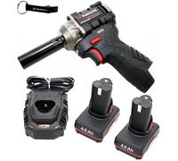 PARKSIDE PERFORMANCE® 12 V 1/2" Visseuse à chocs sans fil PPDSSA 12-Li avec 2 batteries (4 Ah) et chargeur (2,4 A)