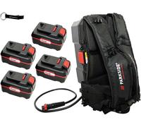 PARKSIDE PERFORMANCE® 20 V / 40 V Sac à dos à batterie PPRA 20 / avec 4 batteries (4 Ah)