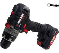 PARKSIDE PERFORMANCE® Perceuse-visseuse sans fil 20 V / Perceuse-visseuse PBSAP 20-Li avec 2 batteries (2 Ah) et chargeur (2,4 A)