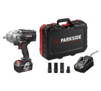 Visseuse à percussion sans fil PARKSIDE PERFORMANCE® 20 V « PASSP 20-Li C4 », avec batterie et chargeur
