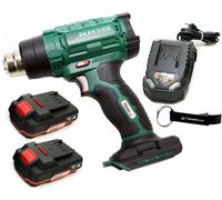 PARKSIDE® Pistolet à air chaud sans fil 20 V PHLGA 20-Li / avec 2 batteries (2 Ah) et chargeur (2,4 A)