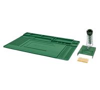 PARKSIDE® Pompe à dessouder ou Tapis de soudure et support pour fer à souder ou 3e main flexible avec lampe pour soudage (kit de support de fer à souder)