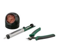 PARKSIDE® Pompe à dessouder ou Tapis de soudure et support pour fer à souder ou 3e main flexible avec lampe pour soudage (Kit de pinces coupantes diagonales)