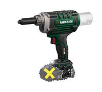 PARKSIDE® Riveteuse sans fil pour rivets aveugles PABNSG 20-Li A1, Ø 2,4-6,0 mm, 20 V