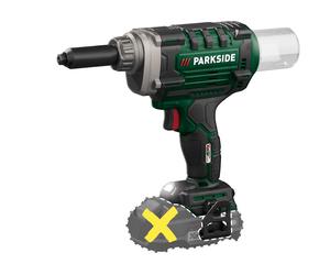 PARKSIDE® Riveteuse sans fil pour rivets aveugles PABNSG 20-Li A1, Ø 2,4-6,0 mm, 20 V