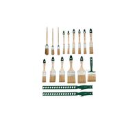 PARKSIDE® Set de pinceaux, 17 pièces (lasure)