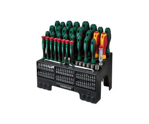 PARKSIDE® Set de tournevis et embouts, 101 pièces