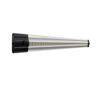 parlat LED lampe d'agencement SIRIS argent mat, blanc chaud, 2700 K, plat, 30 cm, 368 lm, 4 W, 24V DC, interrupteur, système de connexion ATOM, IP20, alimentation nécessaire (non incluse)