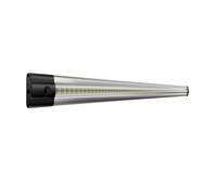 parlat LED lampe d'agencement SIRIS argent mat, blanc chaud, 2700 K, plat, 50 cm, 531 lm, 5,9 W, 24V DC, interrupteur, système de connexion ATOM, IP20, alimentation nécessaire (non incluse)