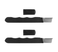 Parliky 2 Pièces Affûteur de Poche Portable pour Sécateurs et Lames de Tondeuse en Acier Allié, Pratique et Facile à Utiliser pour Outils de Jardin