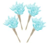 Parliky Bouquet Fleurs Séchées Naturelles sans Arrosage de 60 Fleurs Séchées Queue de Lapin Atmosphère Naturelle pour Décoration Mariage et Centre de Table