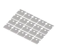 Parliky Fournitures pour outils de sertissage 20Pcs Lames de pinces pour câbles réseau en acier carburé pour pince à sertir, dénudeuse et coupeuse, câble Ethernet et téléphone