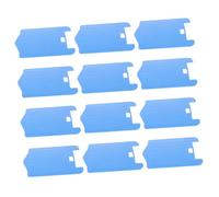 Parliky Lot de 12 Cartouches de Recharge Bleues pour piège à Insectes Volants, Insert adhésif de Rechange, Remplacement Facile, Surface Lisse, pour moustiques, moucherons et Mites, pour