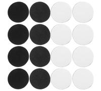 Parliky Pastilles Autocollantes Auto-agrippantes Rondes 6 Cm, 20 Paires, Fixations en Nylon pour Nappes, Tapis et Draps Antidérapants, Usage Polyvalent Maison et Bureau