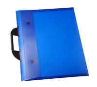 Parliky Sac de Rangement pour Œuvres Sac Multifonction Transparent Bleu Format Portable pour Dessin et Portfolio