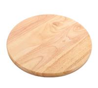 Parliky Siège de Remplacement Prévient la Déformation Rond pour Tabouret en Bois Massif Surface en Bois Beige et Embellit L'assise, pour Décoration Maison