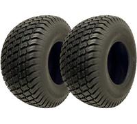 Parnells - 2 Jeux de Pneus Tubeless Grass 18x8.50-8 - 4 Plis Wanda P332, E-Marked, 455 mm de Diamètre, 210 mm de Largeur, 370 Kg - pour Turf Ride On Lawnmower, Off-Road, Buggys and Carts