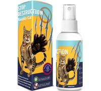 PARNIXS Spray dissuasif pour chats, spray d'entraînement végétal contre les griffures, creusements et mastications, spray anti-griffures sûr pour meubles, canapé, jardin, intérieur et extérieur, 60 ml