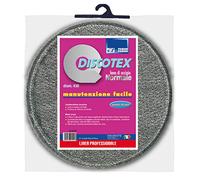 Parodi&Parodi Discotex Normal Sol avec Couture de Renfort sur Le Bord, Laine d'acier diam. 430 mm Prêt à être appliqué au Disque entraîneur, 100% fabriqué en Italie, Gris
