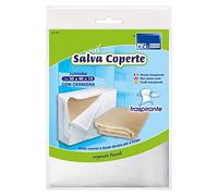 PARODI & PARODI - Housse de Protection pour couettes et draps, idéale pour Les couvertures et Plaids. Sac Respirant avec Fermeture éclair Pratique. Dimensions : 50 x 45 x 15 cm.