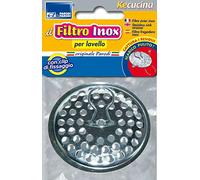 Parodi & Parodi Universel INOX pour évier avec Clip de Fixation, Filtre Capture Les résidus déposés dans l'évier, Neutre, Standard