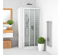 Paroi coulissante Equi l100 1,9 m argent poli verre clair clean ROTH EICL310019VPE