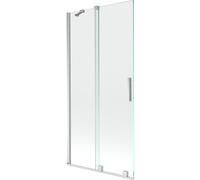 Mexen Velar paroi de douche à 2 volets coulissants 90 x 150 cm, transparent, chrome - 896-090-000-01-01 24347 5905315220646