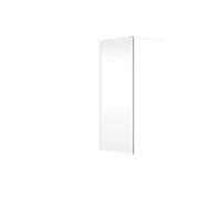 Paroi de douche à l'italienne - Blanc mat - Verre 6 mm - 120x200 cm - DAREN