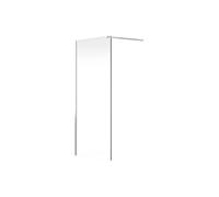 Vente-unique - Paroi de douche à l'italienne - Chrome - Verre 6 mm - 120x200 cm - DAREN