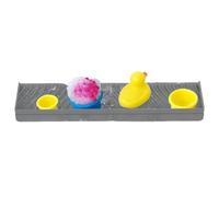 Paroi de douche anti-éclaboussures pour - Plateau avec ventouses | Plateau de baignoire pour jouets, hôtel, appartement, maison, camping-car, évier d'angle, douche