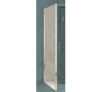 Paroi de douche fixe SMART DESIGN pour montage en angle KINEDO PA90290BTNE