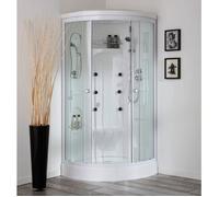 PAROI DE DOUCHE MULTIFONCTION AVEC HYDROMASSAGE 90x90 VESUVIO