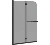 Paroi de douche vidaXL, transparent foncé, 120 x 140 cm